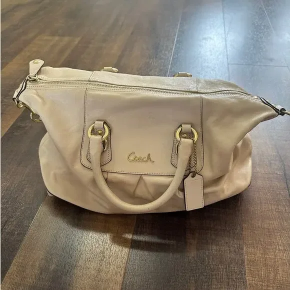 Coach Madison Leather Ashley Satchel Handbag